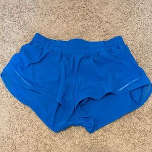 lululemon athletica Vibrant Blue Athletic Shorts